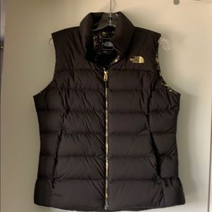 Black North Face Puffer Vest.
